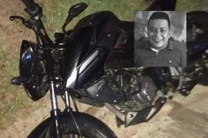 Policía murió tras accidentarse en su moto en Chicoral
