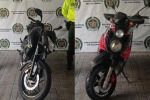 Recuperaron dos motocicletas avaluadas en 15 millones en Melgar