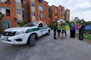 Policía Tolima lleva oferta institucional al municipio de El Espinal.