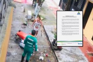 Interaseo se pronunció y rechazó agresión a machete contra una de sus operarias