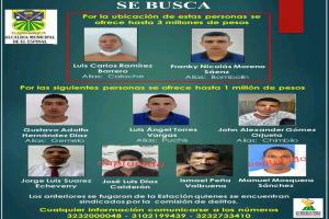 Ofrecen 3 millones de recompensa para quien brinde información de los fugados en El Espinal
