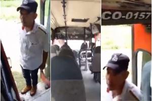 Conductor de buseta amenazó con machete a sus pasajeros para que se bajaran en un ‘peladero’