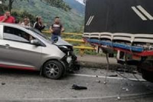 Conductor imprudente chocó al hermano y familia de alcaldesa de Rioblanco en Cajamarca