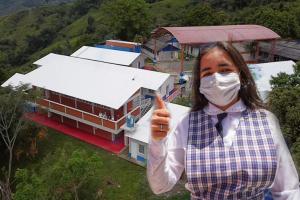 Se realizó la entrega en Aipe de la primera residencia escolar rural del país renovada