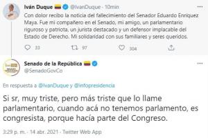 Trino Duque Senado