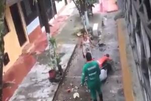 A machete amenazó mujer a una ‘escobita’ en la Ciudadela Simón Bolívar de Ibagué