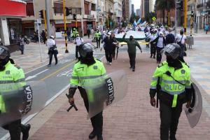Mas de 400 policías prestarán seguridad durante la jornada de protesta en Ibagué