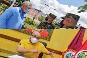 Se reunió el comandante de la Sexta Brigada con los alcaldes del norte del Tolima