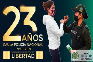 Dirección Antisecuestro y Antiextorsión cumple 23 años garantizando la libertad en Colombia 