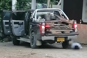 ¡Doble sicariato! Asesinaron a conocido comerciante y su hijo en zona rural de El Espinal