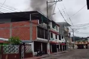 Niño se salvó de morir en medio de un incendio estructural en Villa Luces de Ibagué