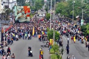 Carlos Portela respondió sobre la no reacción de la Fuerza Pública ante los bloqueos en Ibagué