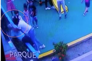 Se conoció el video de la agresión de una joven a un menor en el Conjunto Cámbulo en la Arboleda del Campestre