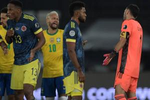 Neymar, su risita, burla y celebración del robo ante Colombia