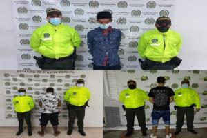 Captirados ‘cabeza de espada’, ‘carne asada’ y ‘el flaco’ en El Espinal