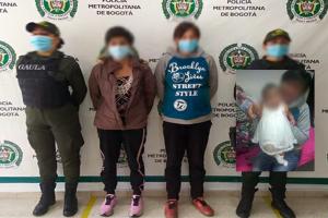Rescataron en el Tolima una bebé de 6 meses secuestrada por dos mujeres en Bogotá