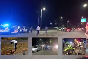 ¡Operativos! ‘Piques y licor’ en la vía al Aeropuerto Perales