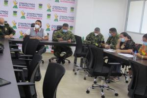 Tras los continuos sicariatos se realizó reunión de seguridad en El Espinal