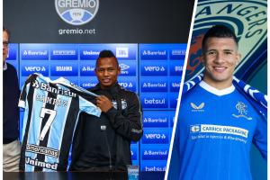 Jaminton Campaz y Juan D Alegria