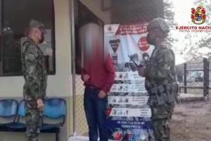 Se entregó al Ejército alias ‘El Zorro’ disidente de las Farc en el norte del Tolima