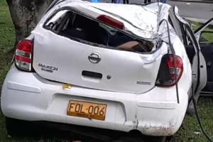 Conductor al parecer borracho le causó la muerte a vigilante en la glorieta de Mirolindo