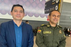 ¡Diciendo y haciendo! Ya llegó el nuevo comandante de la Policía de Ibagué