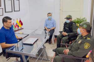 Gaula Detol y concejal se ponen al frente de temas extorsivos en Venadillo