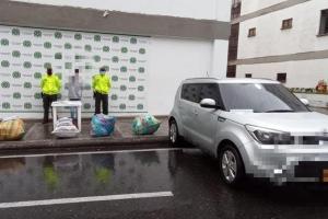 ¡Duro contra el microtráfico! Incautaron 153 kilogramos de marihuana Creepy a la salida de Ibagué
