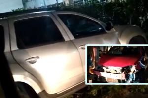 Conductor al parecer alicorado protagonizó fuerte accidente frente al conjunto Bosque Largo