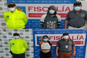 A la cárcel pareja por participar en varios hurtos en El Espinal