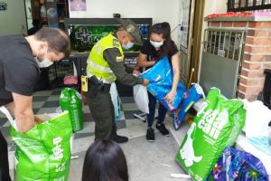 Metib acompaña a víctimas de la emergencia