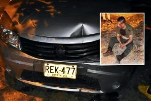 ¡Qué belleza! Policía al parecer ‘Jincho’ generó choque múltiple en la 8ª del Jordán en Ibagué