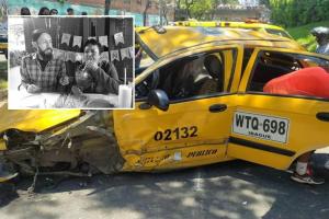 Falleció Víctor Fernando Sarmiento, otro ocupante del taxi accidentado en la 36 con Guabinal