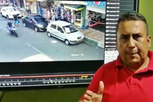 Empresario denuncia supuesta persecución y agresión de dos mujeres, agentes azules en Ibagué