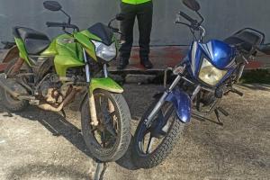 En diferentes procedimientos la policía recuperó dos motocicletas que habían sido hurtadas en Chaparral