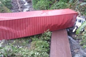 Falleció conductor de carga pesada tras salirse de la vía  en jurisdicción de Cajamarca