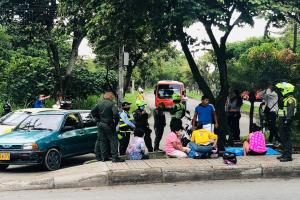 Falleció motociclista tras accidentarse en la salida de la Ciudadela Simón Bolívar