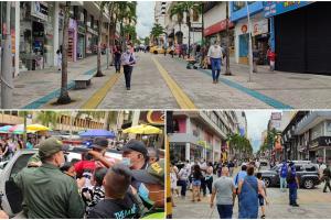 Operativos en la carrera Tercera de Ibagué 