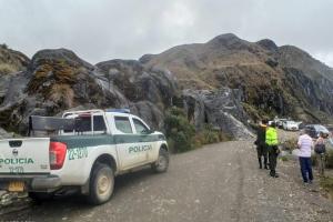 Operativos de control en sitios turísticos del Parque de Los Nevados
