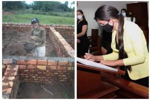 Albañil a abogada en Paraguay