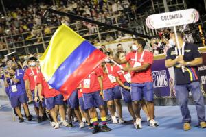 Delegación Colombia de Patinaje en Ibagué