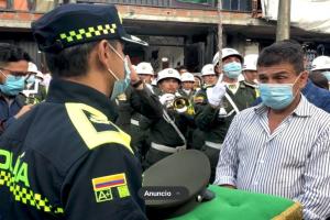 Así despidieron al patrullero Bernal en la iglesia de Cantabria