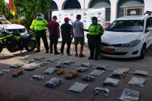 Droga incautada Guamo