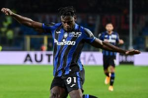 Duván Zapata, gol con Atalanta por Champions