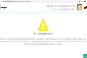 plataforma de cupos escolares 