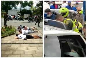 Capturados por robo en Medellín