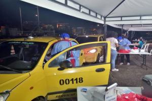 VACUNACIÓN DE TAXISTAS EN IBAGUÉ