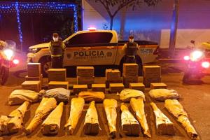 Incautada tonelada de pólvora