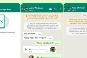 WhatsApp: Cambios en los mensajes temporales