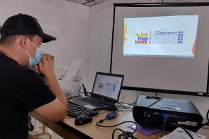 Votación juvenil en Ibagué